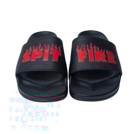 SPITFIRE DEMONSEED SCRIPT SLIDE SANDAL
