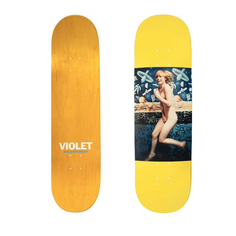 VIOLET RYAN MCGINLEY LIZZY DECK YELLOW (8 x 31.