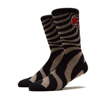 SPITFIRE BIGHEAD FILL EMBROIDERY SWIRL SOCKS