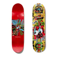 REAL OVAL BLUE FOIL DBX DECK (8.5 x 31.85inch)