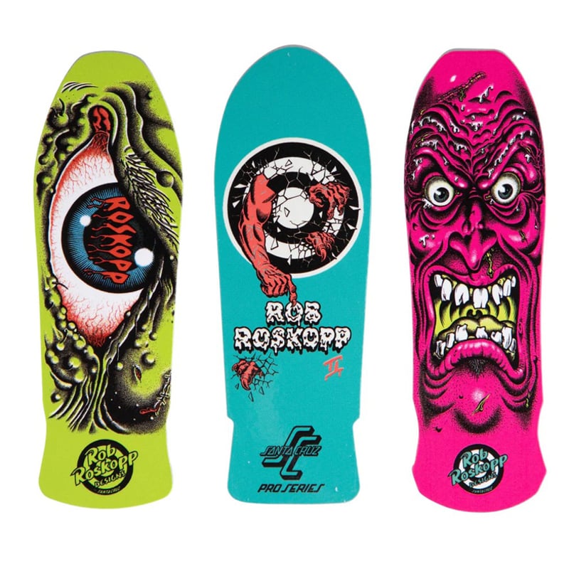 SANTA CRUZ Rob Roskopp Fafe Ⅲ スケートボード Santa Cruz ROB Roskopp FACE Three 3 Skateboard Deck | eBay