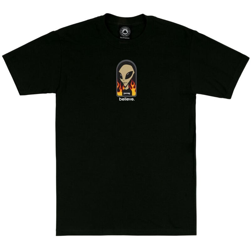 00s alien workshop Tシャツ ブラック XL相当 00s alien workshop tシャツ - メルカリ