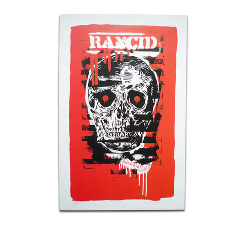 JASON ADAMS RANCID POSTER PRINT