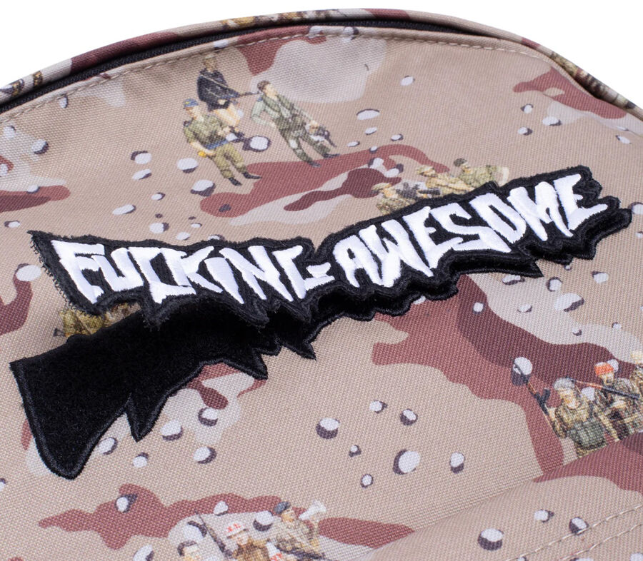 FUCKING AWESOME VELCRO STAMP BACKPACK | HESHDAWGZ