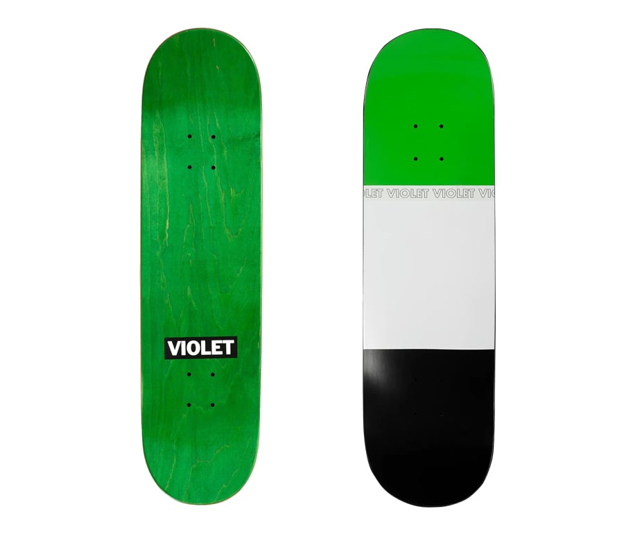 VIOLET LOLLIPOP DECK YELLOW (8 x 31.7inch) | HE