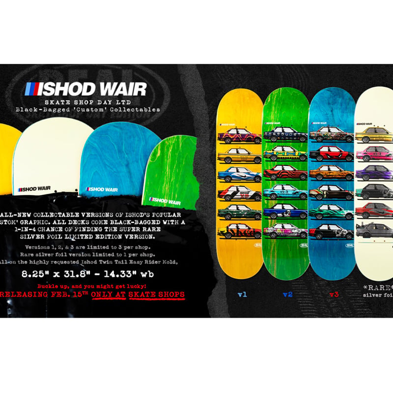 REAL x SKATE SHOP DAY 2025 ISHOD WAIR LTD CUSTO
