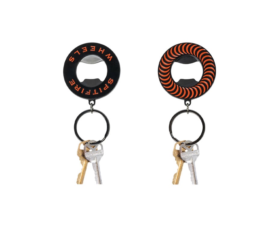 SPITFIRE CLASSIC SWIRL BOTTLE OPENER KEYCHAIN |