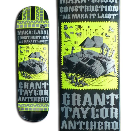 ANTI HERO GRANT TAYLOR MAKA LASSI CORNER DECK (8.75 x 32.62inch)