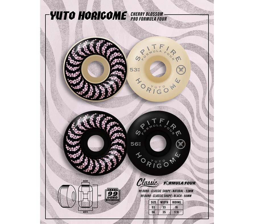 初心者Spitfire YUTO HORIGOME ウィール 3e9666a19dc576ccfec1be41892854