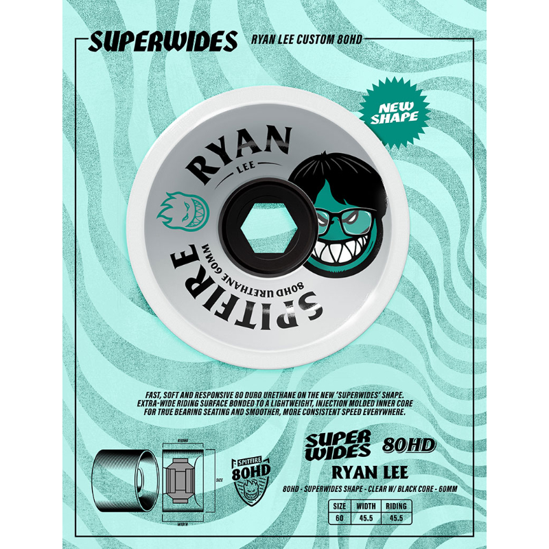 SPITFIRE RYAN LEE BURN SQUAD SUPERWIDES 80HD WH