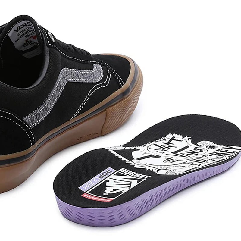 VANS x HOCKEY SKATE OLD SKOOL SHOES | HESHDAWGZ