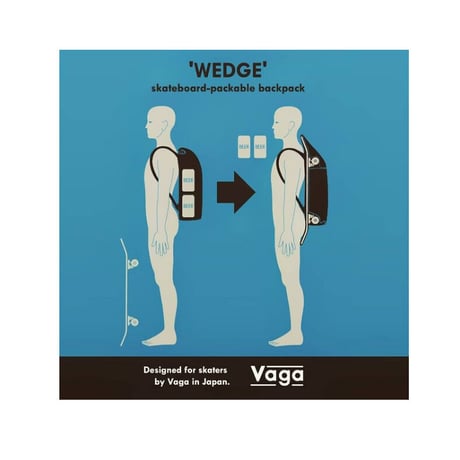 VAGA x BOARDKILL WEDGE LARGE BACKPACK