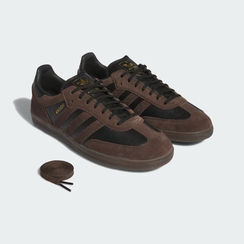 靴 Adidas Kader 27 adidas × Kader Sylla 『SAMBA ADV “BROWN”』が国内2月10日より