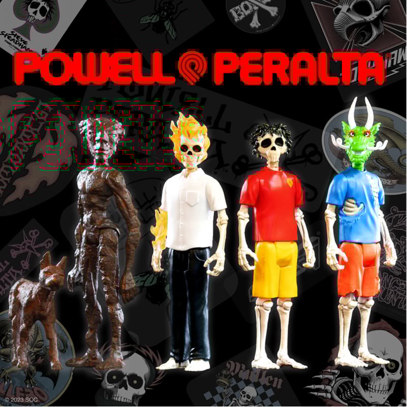super7 Powell Peralta フィギュア 3体セット Amazon.com: Super7 Powell-Peralta Wave 04-3.75