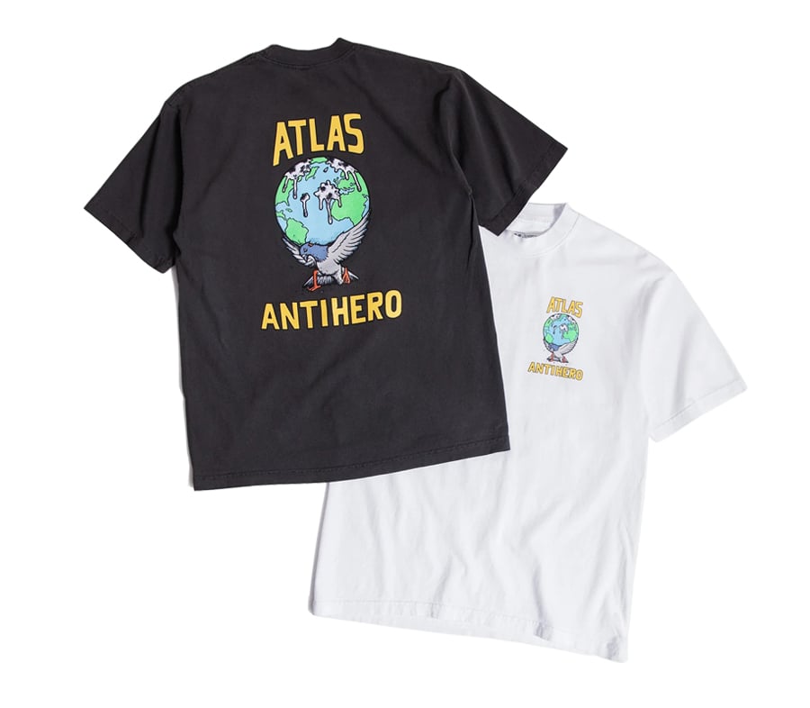 ATLAS x ANTI HERO 18TH ANNIVERSARY TEE | HESHDAWGZ