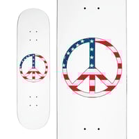 VIOLET AMERICAN PEACE DECK WHITE (8 x 31.7inch, 8.25 x 31.8﻿﻿inch)