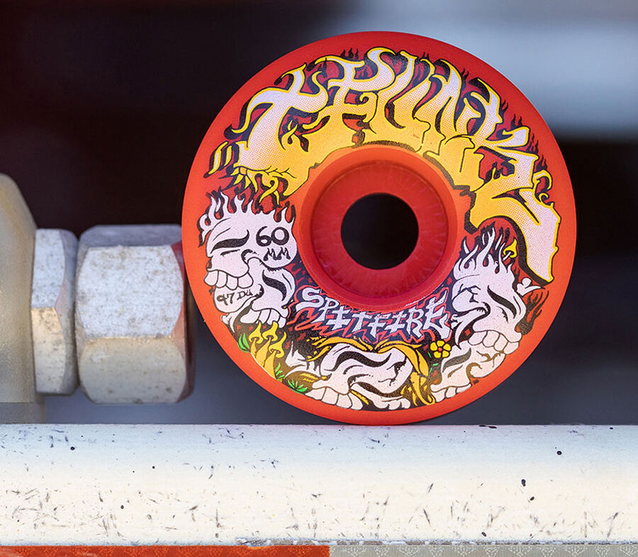 SPITFIRE T-FUNK / SAVIE PRO FORMULA FOUR WHEEL RADIAL FULL 54mm, 97du /  60mm, 97du