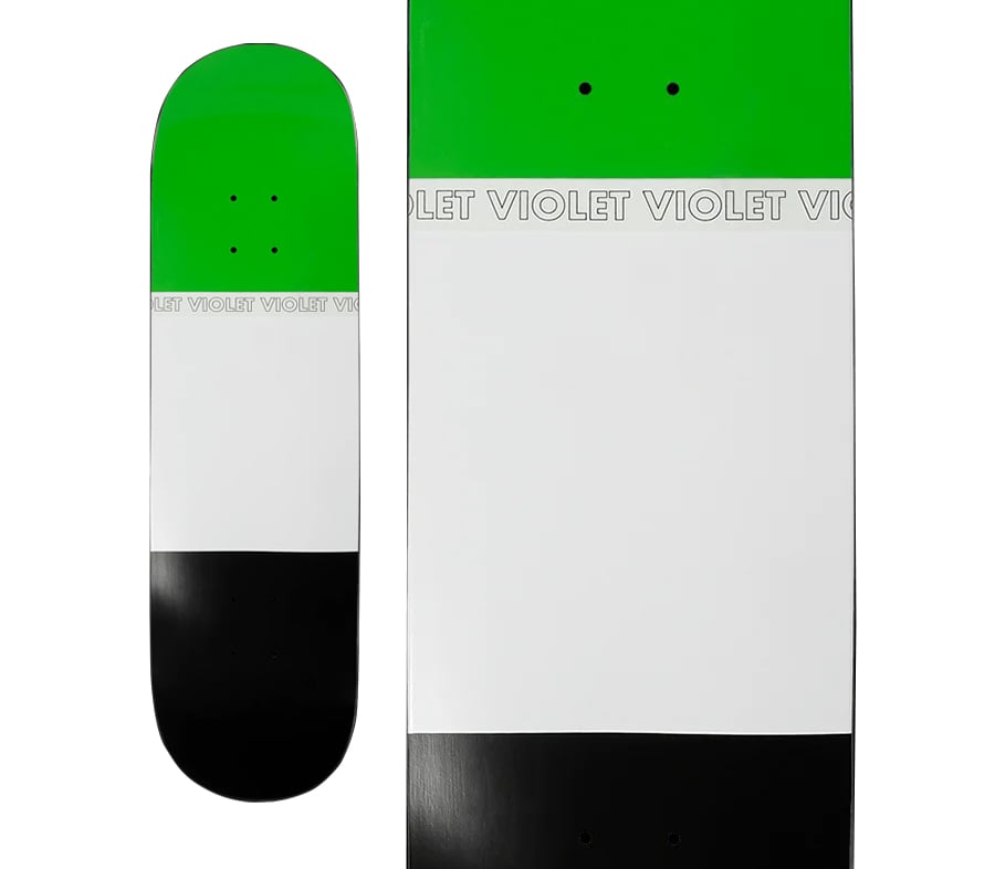 ぽページ VIOLET LOLLIPOP DECK YELLOW (8 x 31.7inch) | HE