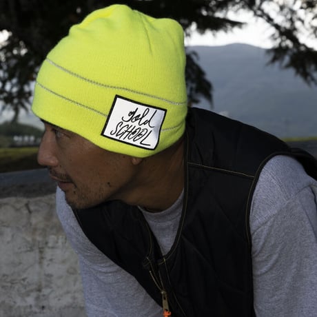 GOLD SCHOOL SAFETY BEANIE