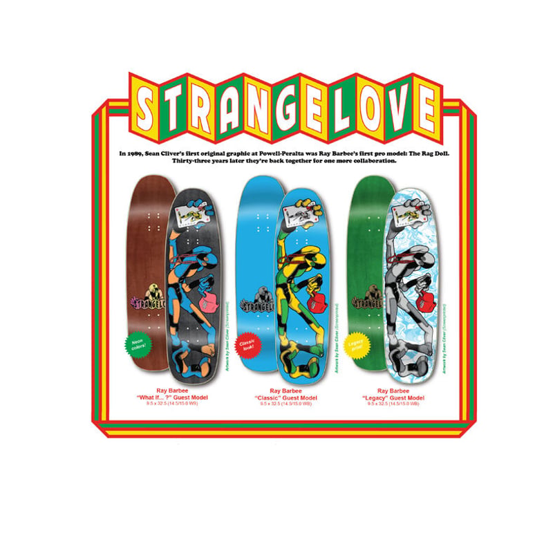 STRANGELOVE x RAY BARBEE LEGACY DECK (9.5 x 32.