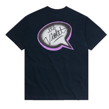 VIOLET IT'S VIOLET! SPEECH BUBBLE TEE