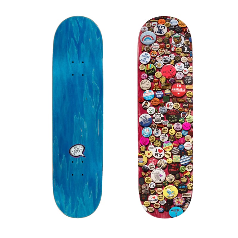 VIOLETデッキ8.25 VIOLET PINS DECK PINK (8 x 31.7inch, 8.25 x 31.