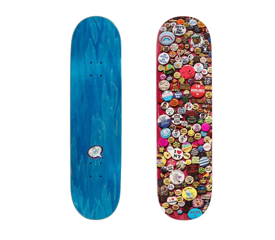 VIOLET PINS DECK PINK (8 x 31.7inch, 8.25 x 31.