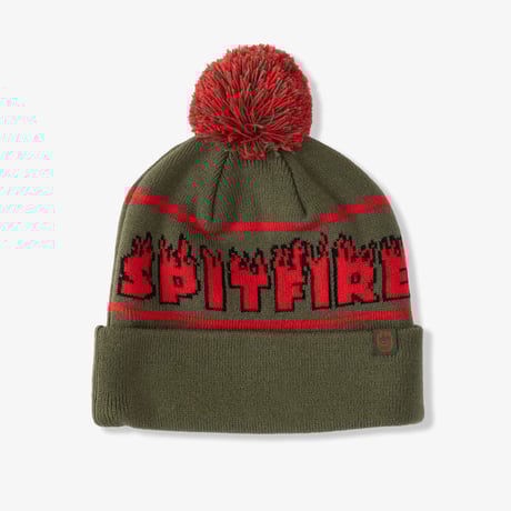 SPITFIRE DEMON SCRIPT POM BEANIE