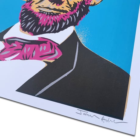 JASON ADAMS LOST HIGHWAY PRESIDENT SERIES  ABRAHAM LINCOLN POSTER PRINT