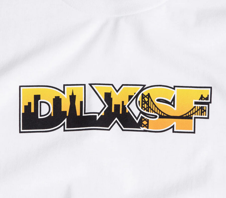 DLXSF SKYLINE LOGO TEE | HESHDAWGZ