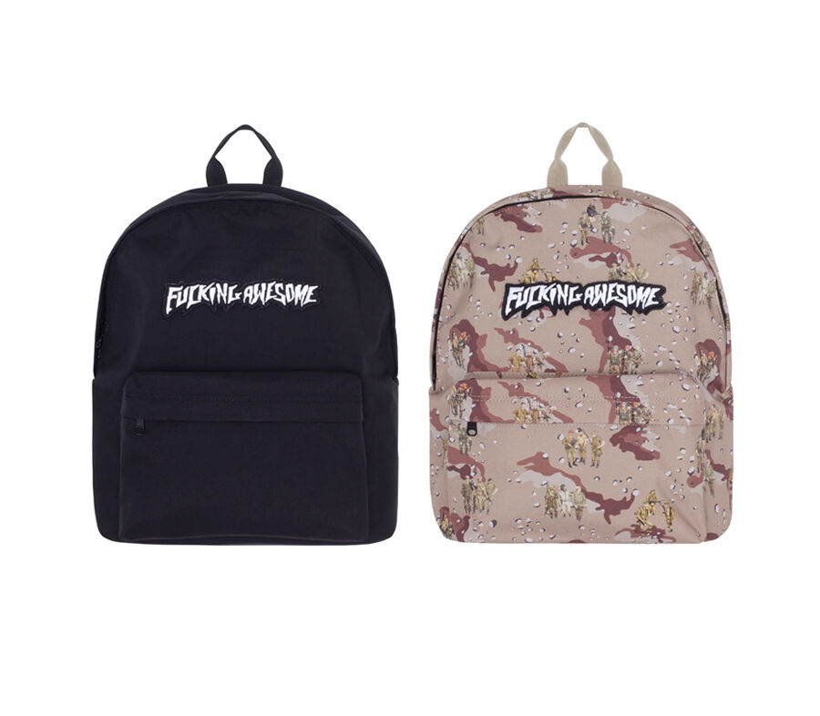 fucking awesome リュック FUCKING AWESOME VELCRO STAMP BACKPACK | HESHDAWGZ