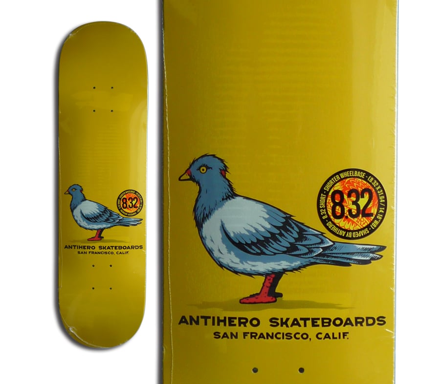 ANTI HERO TEAM PIGEON DECK (8.32 x 31.62inch) |