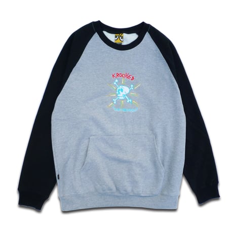 KROOKED STYLE EMBROIDERED CREWNECK