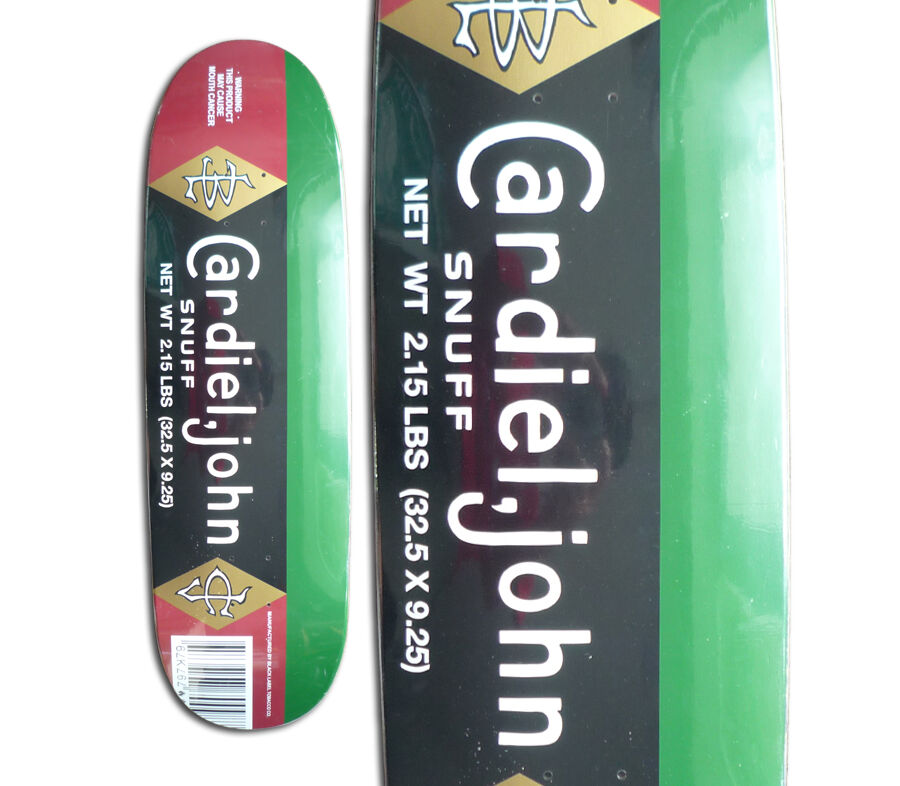 BLACK LABEL JOHN CARDIEL SNUFF REISSUE DECK (9