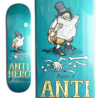 REAL OVAL BLUE FOIL DBX DECK (8.5 x 31.85inch)