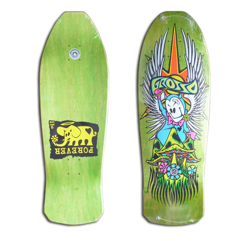 BLACK LABEL JEFF GROSSO 1989 RE-ISSUE DECK (10 BLACK LABEL JEFF GROSSO 1989 RE-ISSUE DECK (10