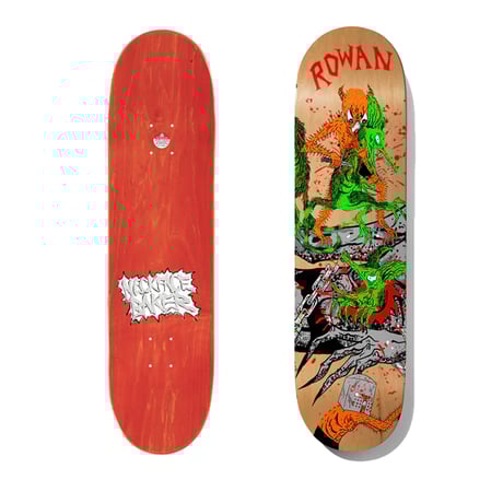 BAKER NECKFACE ROWAN ZORILLA TOXIC RATS DECK (8.38 x 32inch)