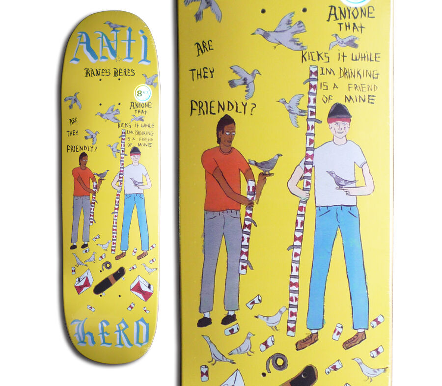 スケートボード Antihero Raney beres deck Antihero Anti Hero Raney Beres Desertscapes Deck - Escapist