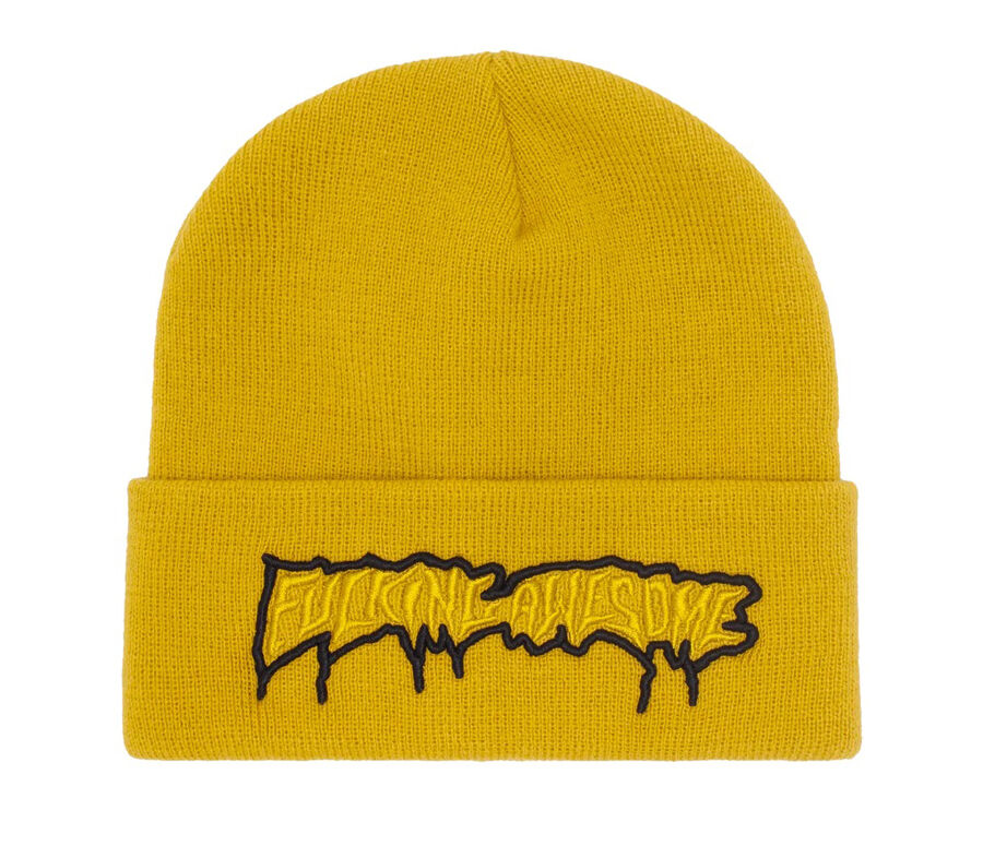 FUCKING AWESOME RUNNING LOGO CUFF BEANIE | HESH