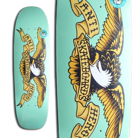 ANTI HERO SHAPED EAGLE SKULLYWAG DECK (9 x 31.5inch)