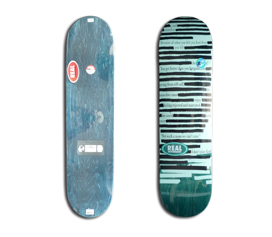 REAL NON FICTION DECK (8.12 x 32inch) | HESHDAWGZ