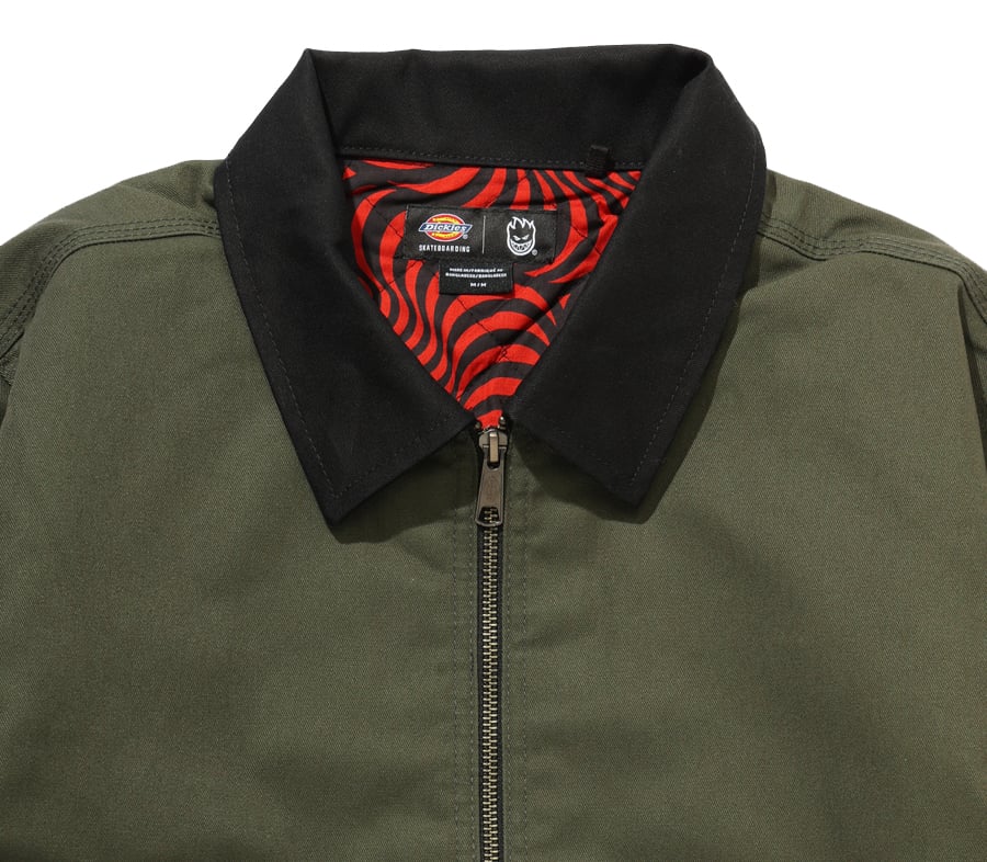【美品】Dickies × SPITFIRE ジャケット DICKIES SKATEBOARDING x SPITFIRE JACKET | HESHD