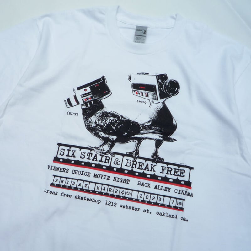 BREAK FREE x SIX STAIR TEE | HESHDAWGZ