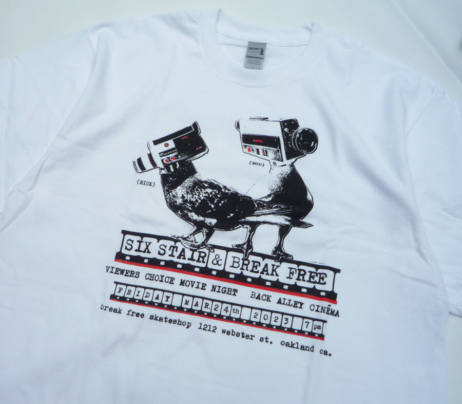 BREAK FREE x SIX STAIR TEE | HESHDAWGZ