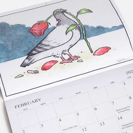 TODD FRANCIS 2025 CALENDAR