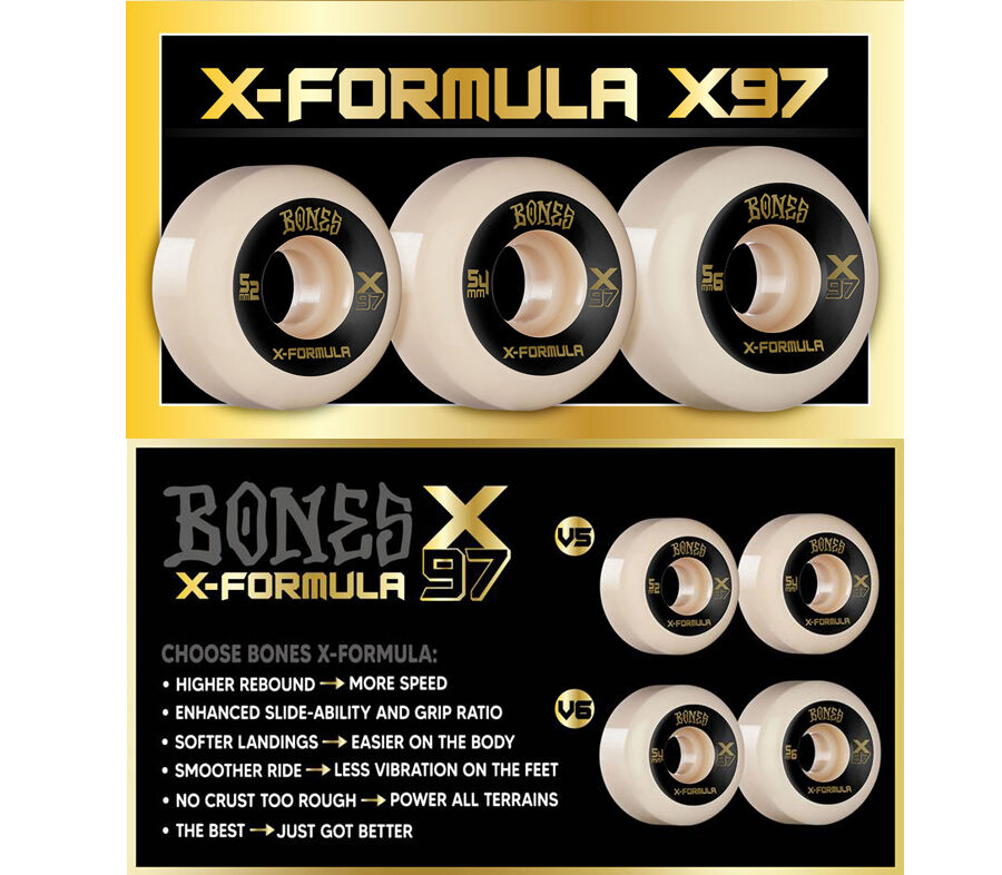 BONES WHEELS X-FORMULA X-NINETY-SEVEN V6 WIDECU