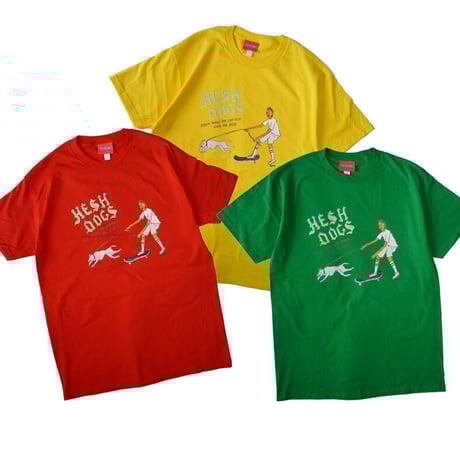 HESH DAWGS ✖︎ ANDY ROY Tシャツ HESHDAWGZ x ANDY ROY SKATE ANDY ROY TEE | HESHD