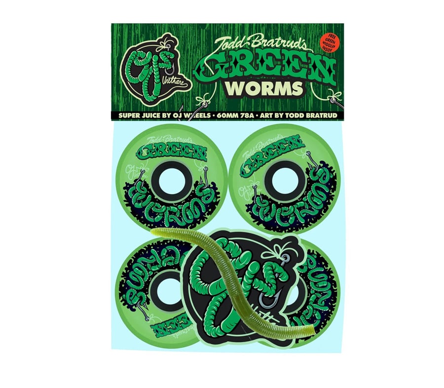 新品 OJ SUPER JUICE ウィール GREEN 60mm 78A OJ Wheels (オージェイ ウィール) Super Juice 60mm 78a