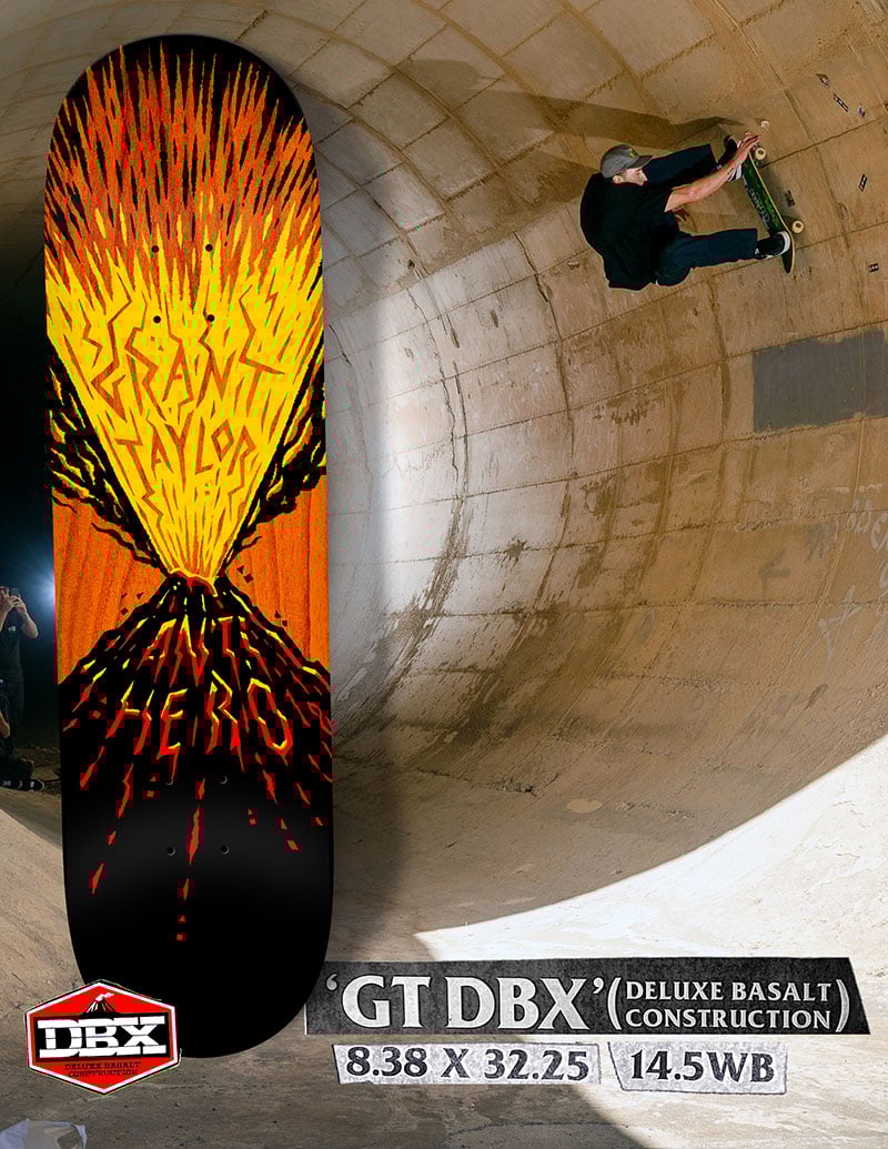 ANTI HERO GRANT TAYLOR GT DBX DECK (8.38 x 32.2