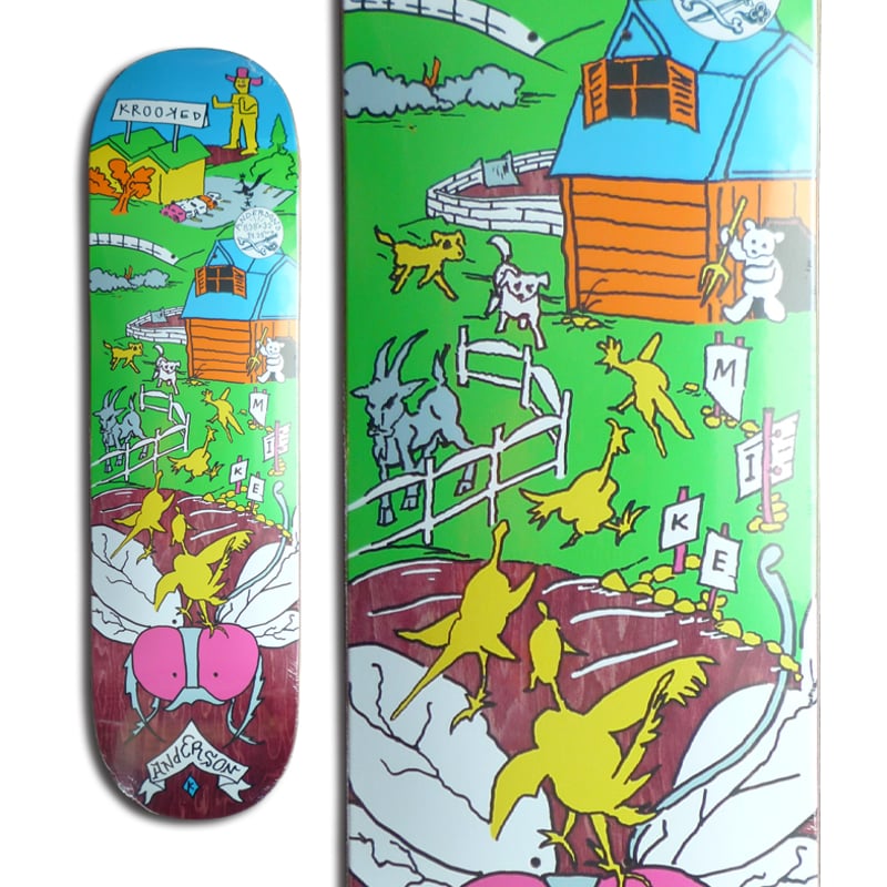 KROOKED MIKE ANDERSON THE YARD DECK (8.38 x 32i